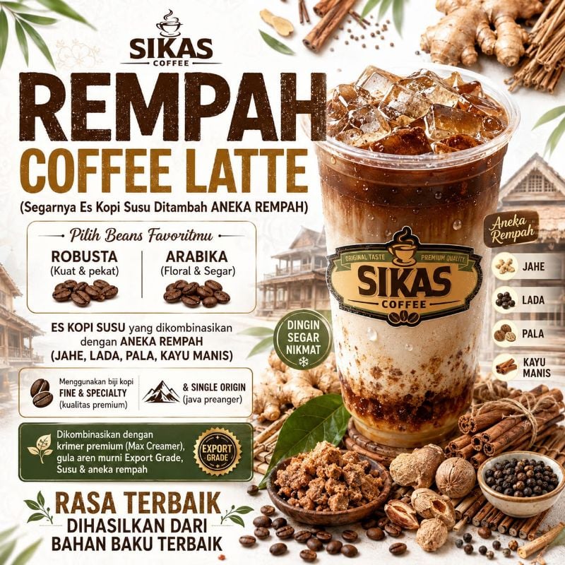 Rempah Coffee Latte