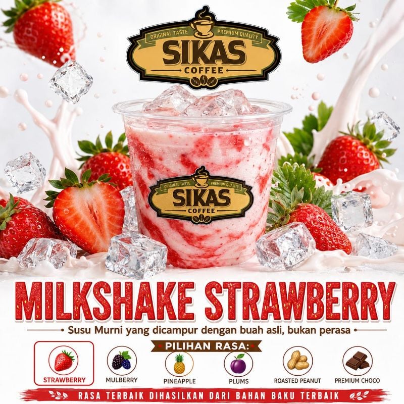 Milkshake Strawberry