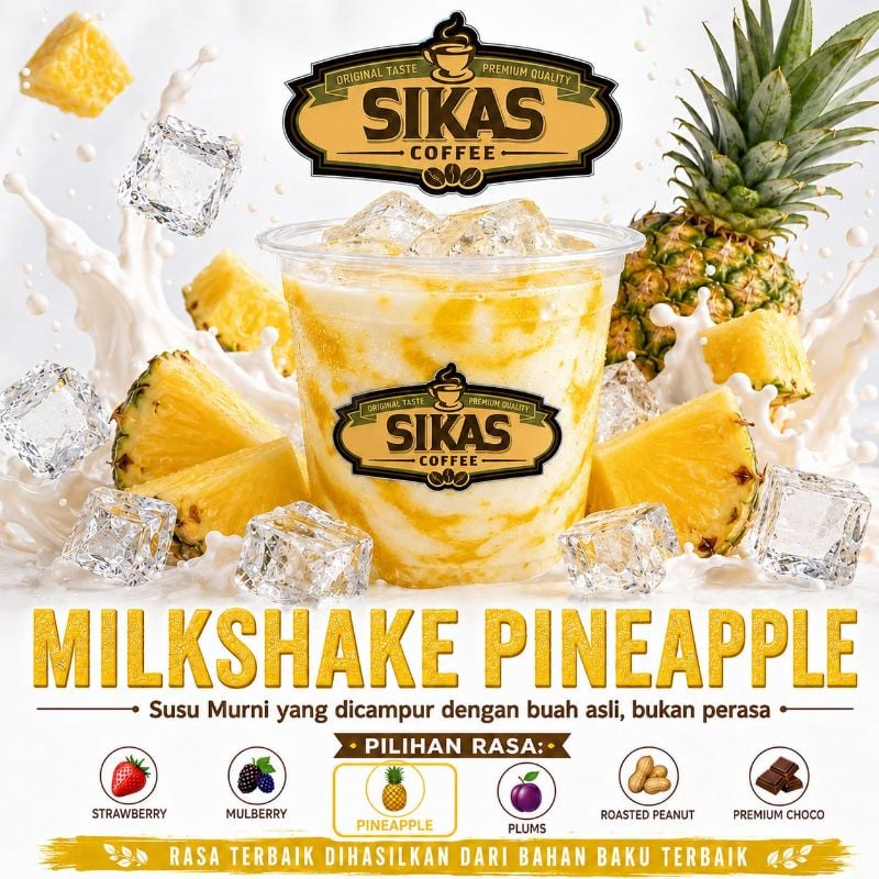 Milkshake Pineapple