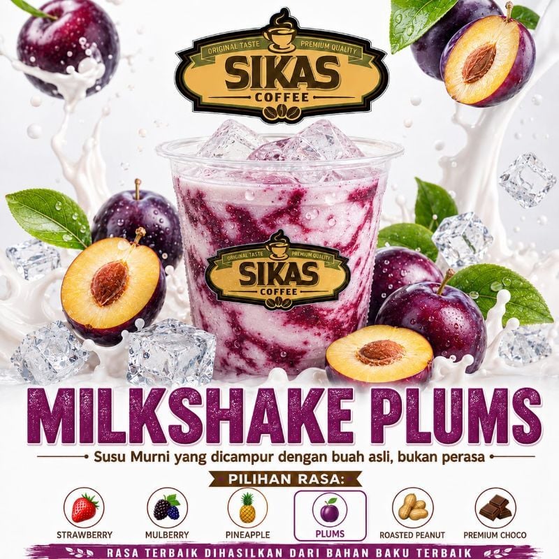 Milkshake Plums