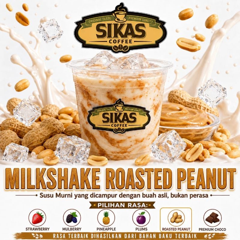 Milkshake Roasted Peanut