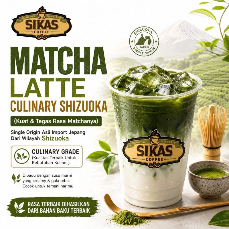 Matcha Latte Culinary Shizuoka