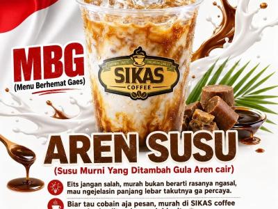 Aren Susu MBG (Menu Berhemat Gaes)