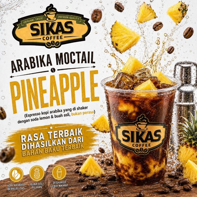 Arabika Mocktail Pineapple