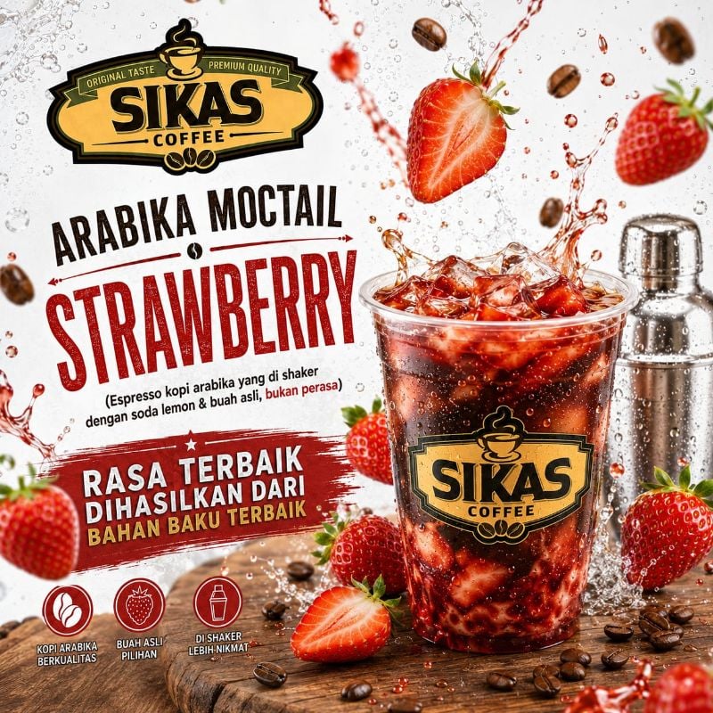 Arabika Moctail Strawberry