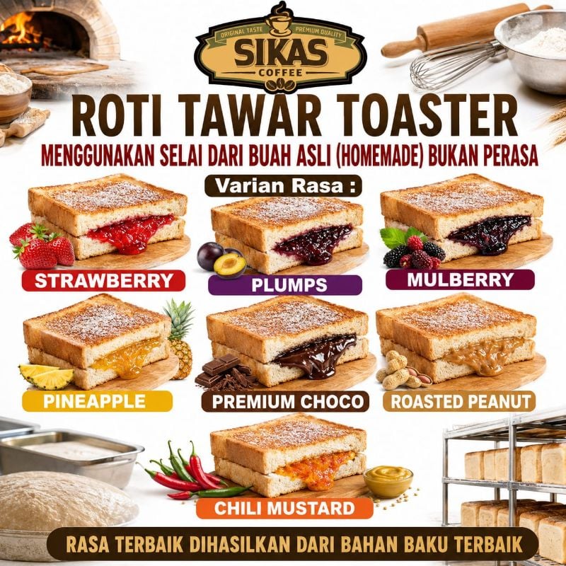 Roti Tawar Toaster