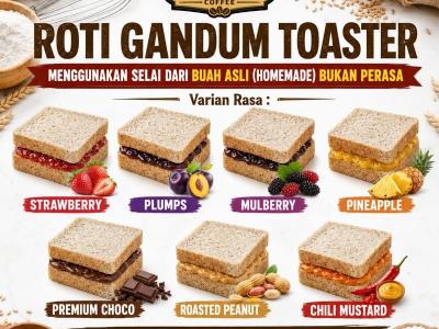 Roti Gandum Toaster