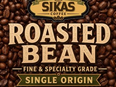 Roasted Bean Kopi & Fine Grade (Single Origin 50 Gram)