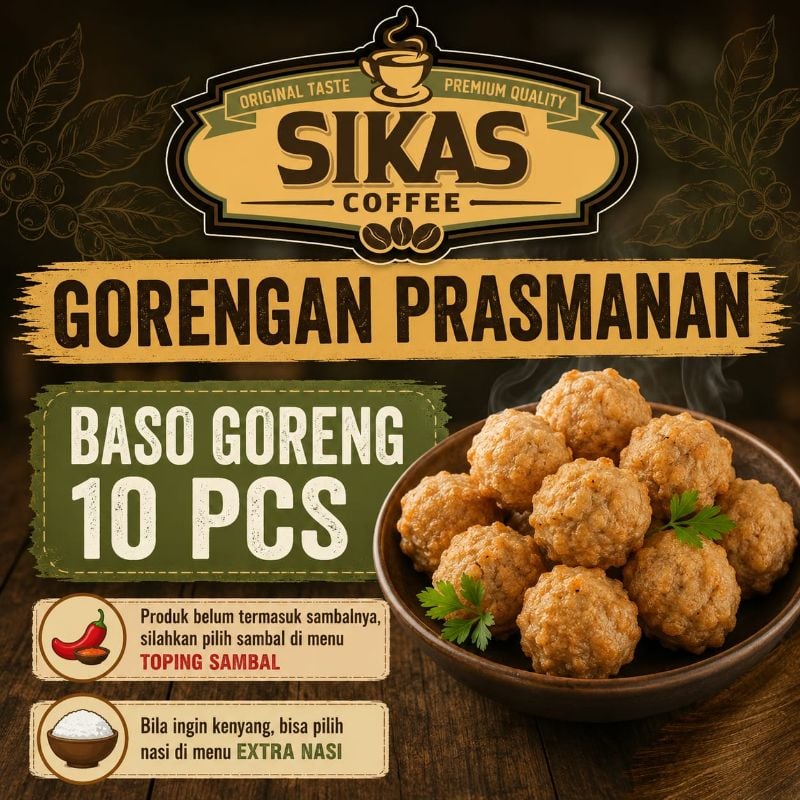 Baso Goreng 6 pcs