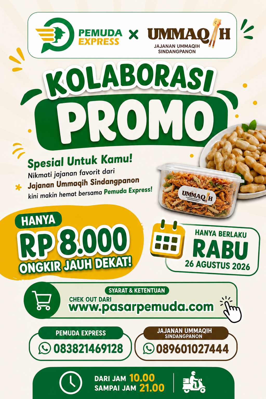 Produk ummaqih ongkir 8k
