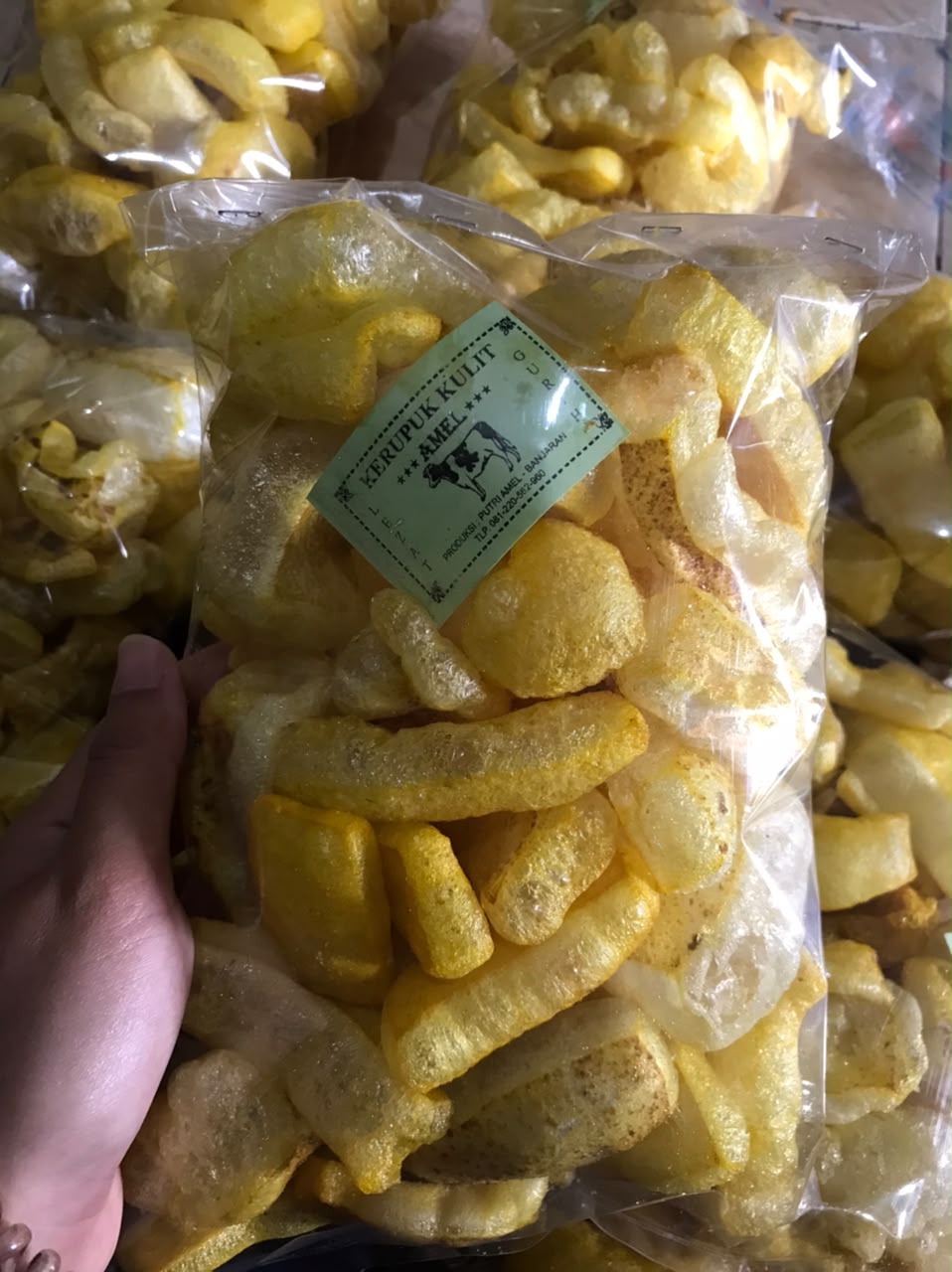 kerupuk kulit