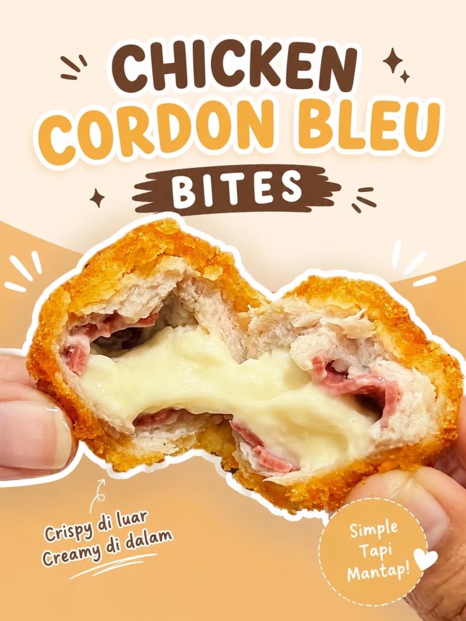 chiken corndog bleu