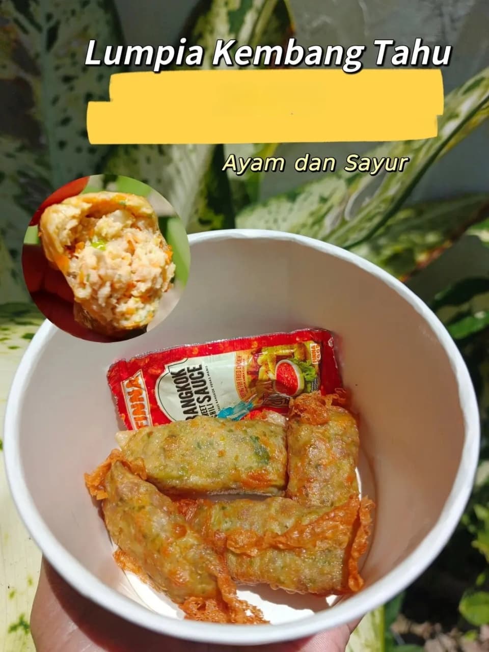 lumpia kembang tahu