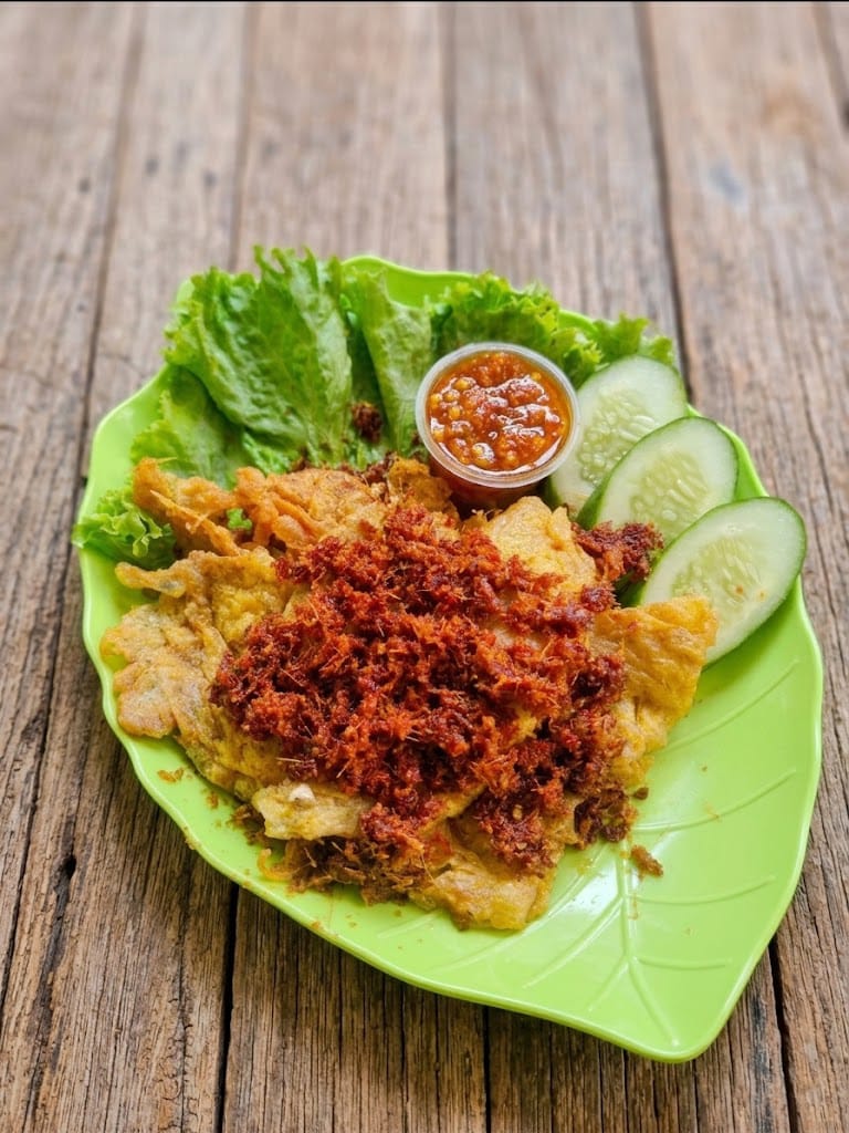 telor lengkuas,lalaban,sambal