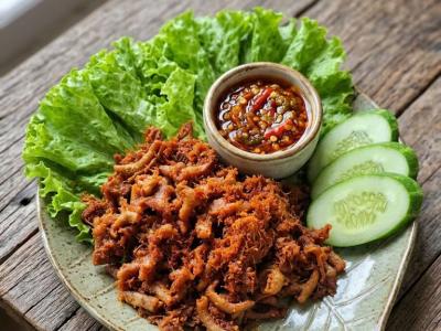 usus lengkuas,lalaban,sambal