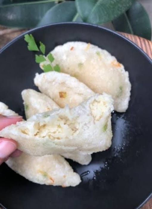 Cireng Isi keju parut