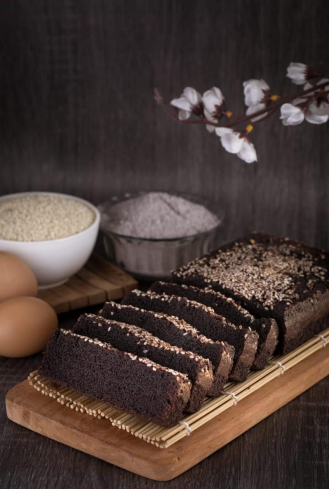 bolu ketan hitam bakar