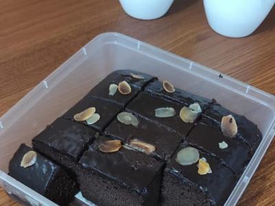 brownies lumer ganache milk