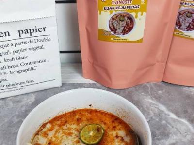 Pangsit Bunting Kuah Chili Oil