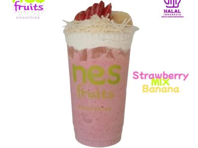 Smoothies Strawberry Mix Banana