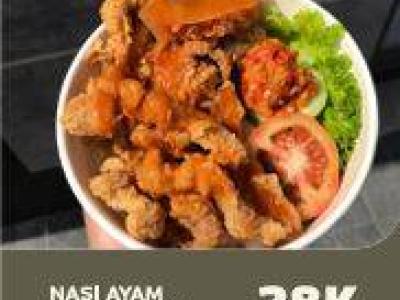 Nasi Ayam Asam Manis