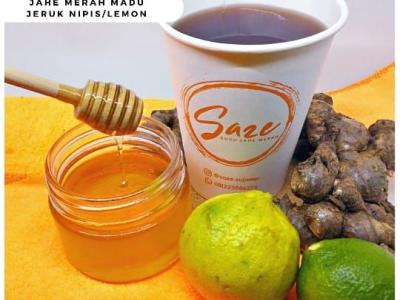 Jahe Merah Madu Jeruk Nipis